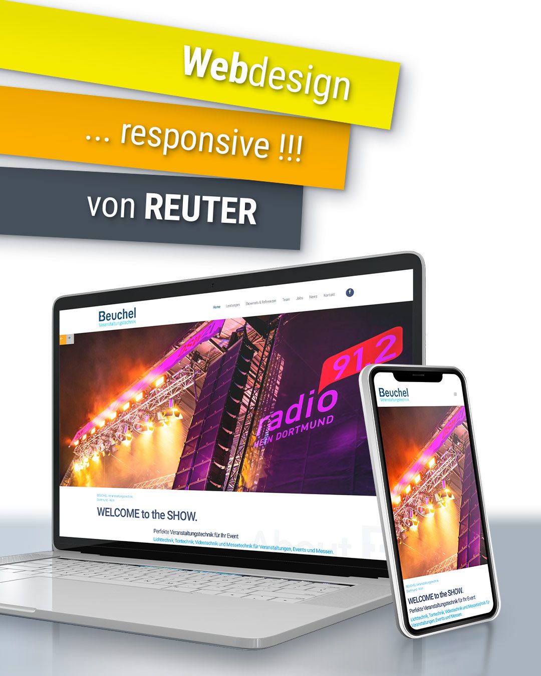 Foto: Leistungen Teil 4: Web-Design, Foto-Design & Logo-Design von REUTER - Werbung, die wirkt.