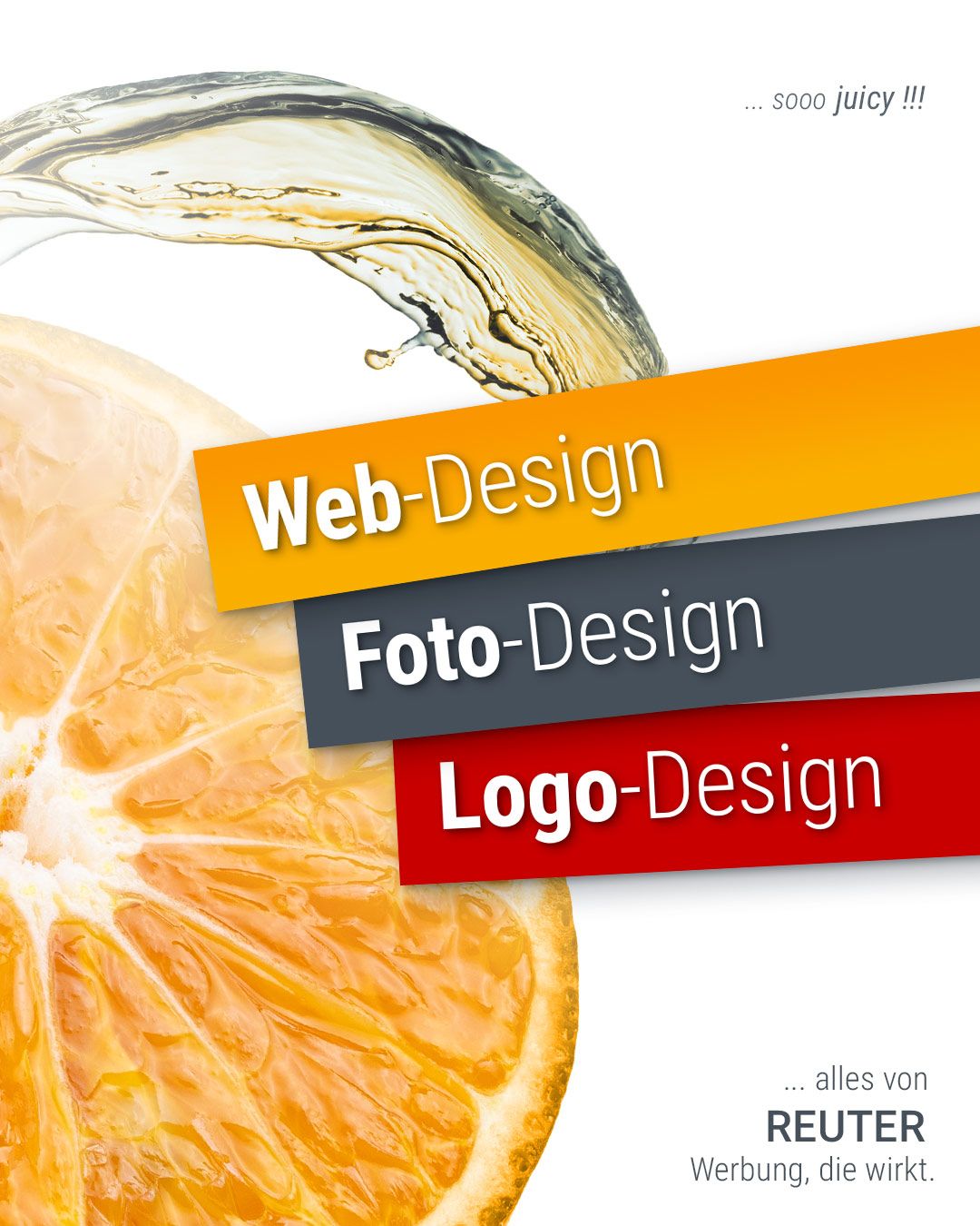 Foto: Leistungen Teil 1: Web-Design, Foto-Design & Logo-Design von REUTER - Werbung, die wirkt.